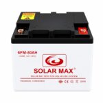 Solarmax 80Ah 12V Deep Cycle Gel Solar Battery